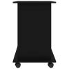 Computer Desk Black 31.5"x19.7"x29.5" Engineered Wood