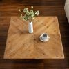 35.43"Vintage Style Ladder-Shaped Coffee Table, for Office, Dining Room and Living Room,Brown