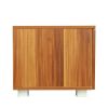 Walnut TV Stand for 70 Inch TV Stands, Media Console Entertainment Center Television Table