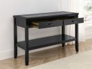 Garvine - Sintered Stone Sofa Table - Black
