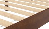 Nix - Full Platform Bed Natural - Dark Brown