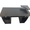 Computer Desk with Drawers Black