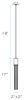 Finesse Lighting, Sparkling Night, Single Pendant Round