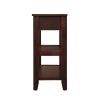 Console Sofa Table with 2 Storage Drawers and 2 Tiers Shelves
