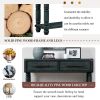 Light Luxury Retro Sofa Table with outlets